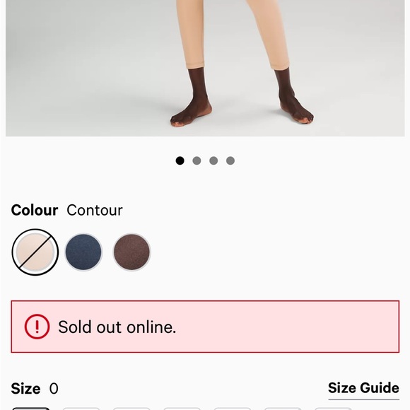 Brand New NWT Women’s Lululemon Align Bodysuit 25 Contour 0 Sold Out - Picture 8 of 8